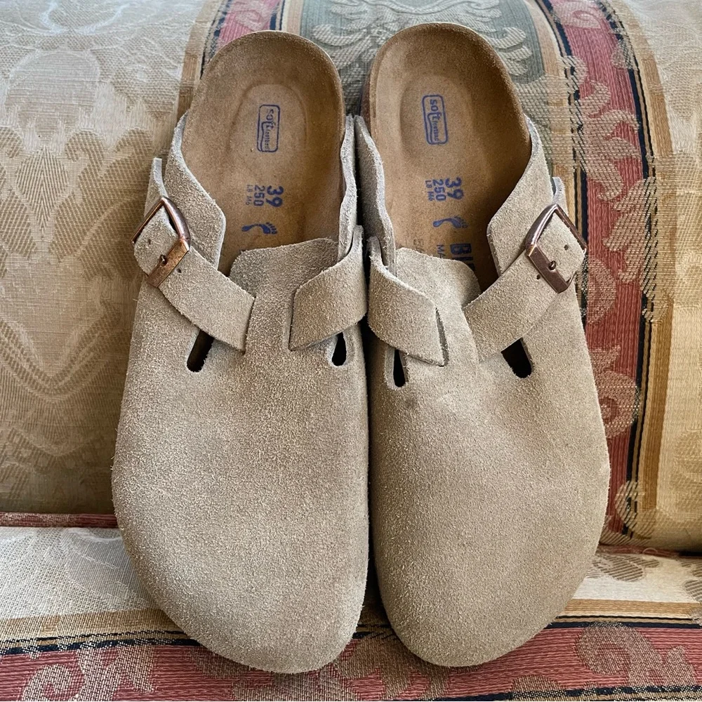 Birkenstock Boston Soft Footbed. Size 8-8.5 Women - Picture 1 of 5
